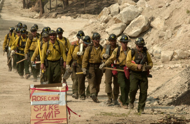 The Bullock Fire in 2002